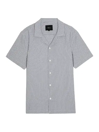 RAILS Men's Amalfi Deck-Striped Seersucker Shirt | Thumbnail 1 RAILS Men's Amalfi Deck-Striped Seersucker Shirt | Thumbnail 1