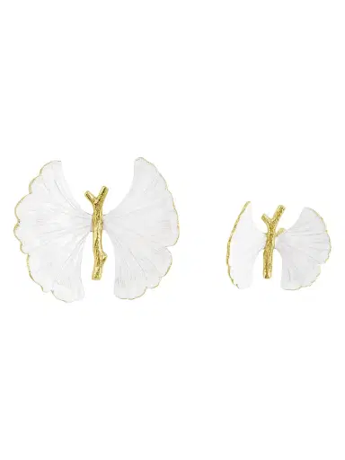 Michael Aram Butterfly Ginkgo Gold 2-Piece Decorative Objects Set | Thumbnail 5