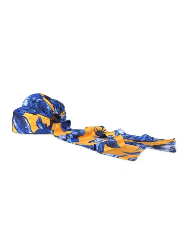 Eugenia Kim Women's Gigi Floral Satin Head Scarf | Thumbnail 7 Eugenia Kim Women's Gigi Floral Satin Head Scarf | Thumbnail 7