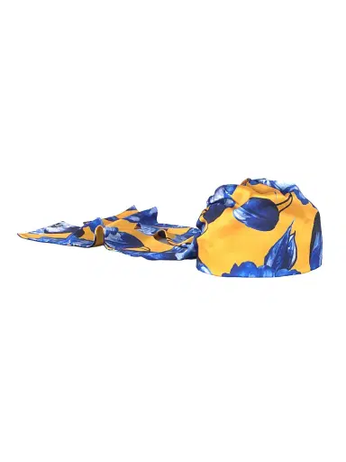 Eugenia Kim Women's Gigi Floral Satin Head Scarf | Thumbnail 1 Eugenia Kim Women's Gigi Floral Satin Head Scarf | Thumbnail 1