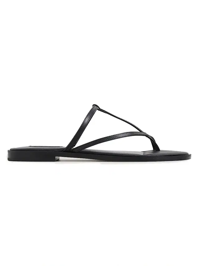 A.Emery Women's Cyrus Leather Sandals - Black