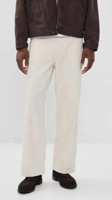 Jeanerica Genua Worker Chino Pants Chevron Ecru | Thumbnail 2 Jeanerica Genua Worker Chino Pants Chevron Ecru | Thumbnail 2