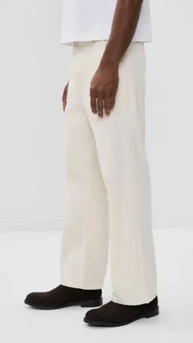 Jeanerica Genua Worker Chino Pants Chevron Ecru | Thumbnail 4 Jeanerica Genua Worker Chino Pants Chevron Ecru | Thumbnail 4