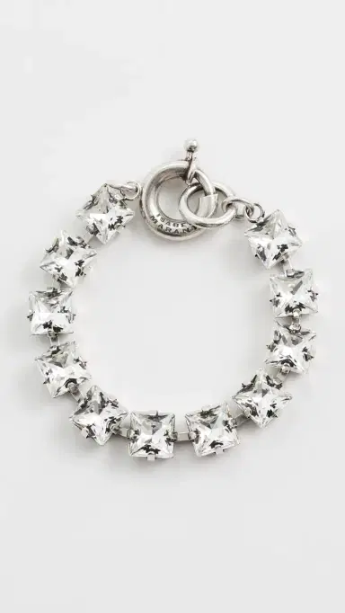 Isabel Marant Crystal Bracelet Transparent/Silver T2 | Thumbnail 2