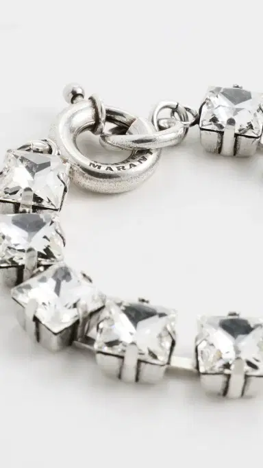 Isabel Marant Crystal Bracelet Transparent/Silver T2 | Thumbnail 4