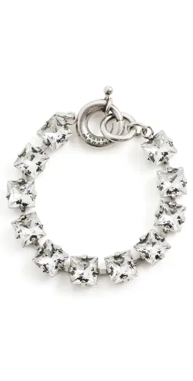 Isabel Marant Crystal Bracelet Transparent/Silver T2 | Thumbnail 1