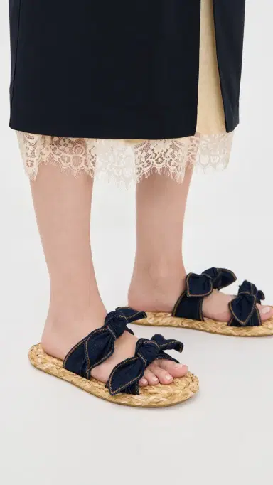 Zimmermann Carousel Slides Denim 36 | Thumbnail 3