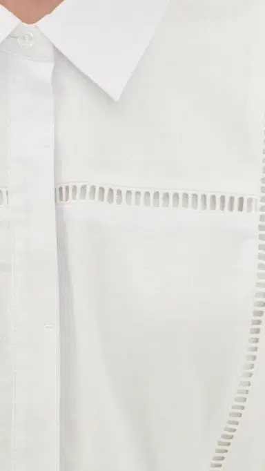 LE JEAN Eyelet Shirtdress White | Thumbnail 6 LE JEAN Eyelet Shirtdress White | Thumbnail 6