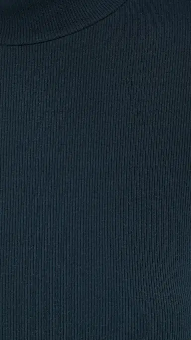 Jamie Haller The Mock Neck Tee Navy | Thumbnail 6