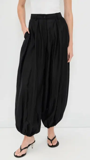 The Latest Dilan Mussola Leggera Pants Black | Thumbnail 2 The Latest Dilan Mussola Leggera Pants Black | Thumbnail 2