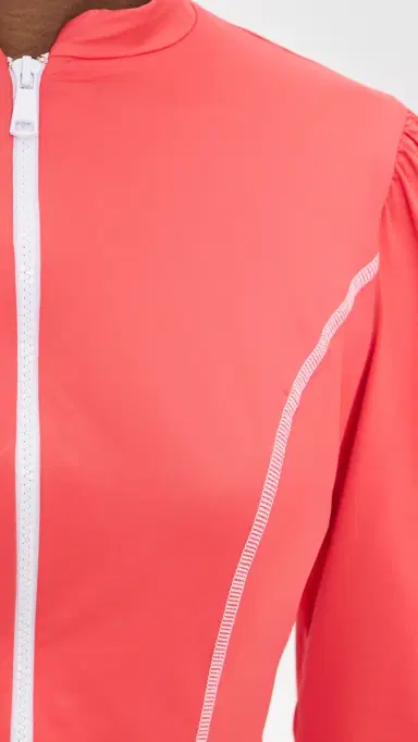 Hill House Home The Alexia Rash Guard Top Coral S | Thumbnail 6 Hill House Home The Alexia Rash Guard Top Coral S | Thumbnail 6
