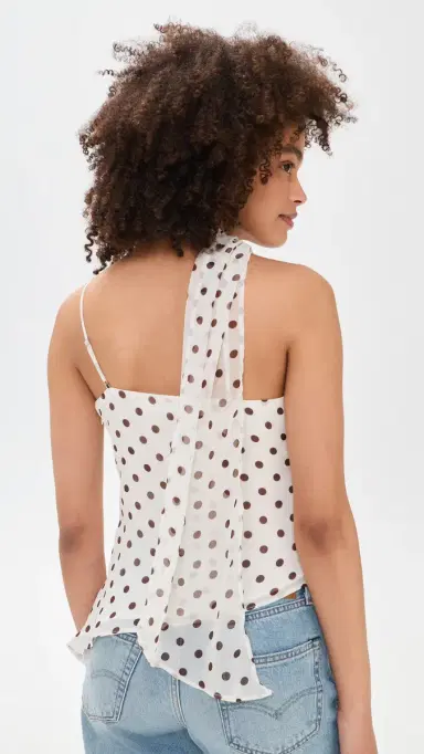 ASTR The Label Adrie Top Cream Polka Dot M | Thumbnail 3 ASTR The Label Adrie Top Cream Polka Dot M | Thumbnail 3