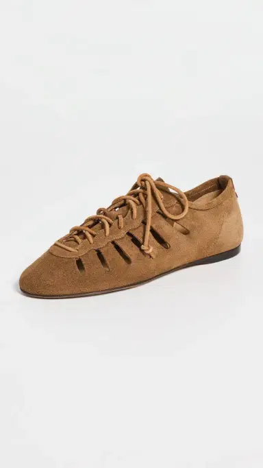 Isabel Marant Leyza Flats Cognac | Thumbnail 2 Isabel Marant Leyza Flats Cognac | Thumbnail 2