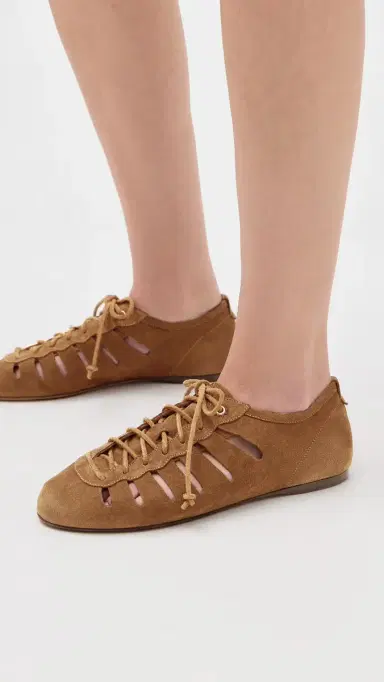 Isabel Marant Leyza Flats Cognac | Thumbnail 3 Isabel Marant Leyza Flats Cognac | Thumbnail 3