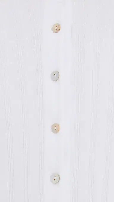 DONNI. DONNI. The Varied Rib Cardigan Powder L | Thumbnail 6