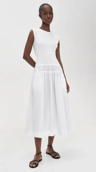 Merlette Meghna Dress White S | Thumbnail 2 Merlette Meghna Dress White S | Thumbnail 2