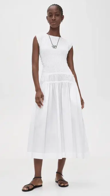 Merlette Meghna Dress White S | Thumbnail 5 Merlette Meghna Dress White S | Thumbnail 5