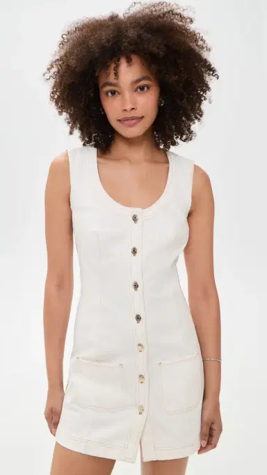 Frame The Patch Pocket Dress Au Natural Clean 6 | Thumbnail 2