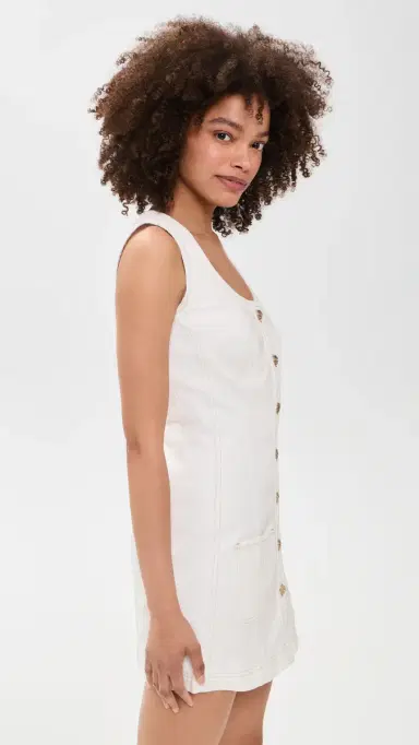 Frame The Patch Pocket Dress Au Natural Clean 6 | Thumbnail 4