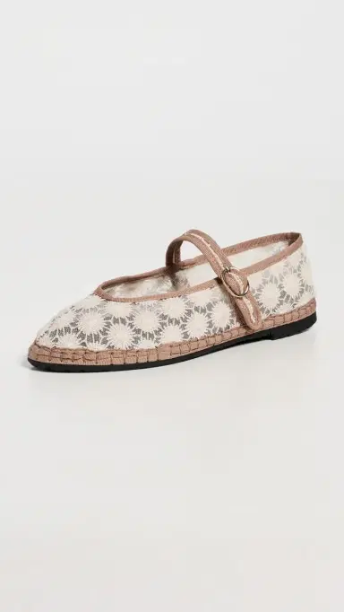 Flabelus Pierre Embroidered Flats Sunflower 36 | Thumbnail 2 Flabelus Pierre Embroidered Flats Sunflower 36 | Thumbnail 2