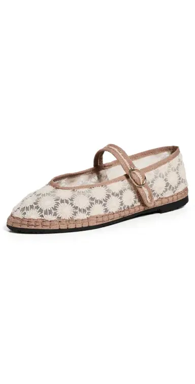 Flabelus Pierre Embroidered Flats Sunflower 36 | Thumbnail 1 Flabelus Pierre Embroidered Flats Sunflower 36 | Thumbnail 1