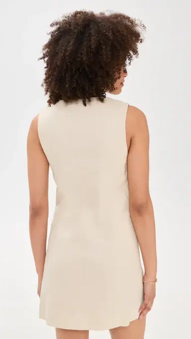 Favorite Daughter The Cece Linen Dress Light Khaki 2 | Thumbnail 3