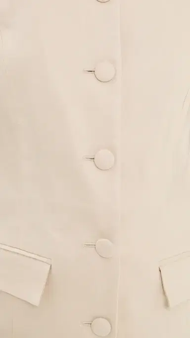 Favorite Daughter The Cece Linen Dress Light Khaki 2 | Thumbnail 6