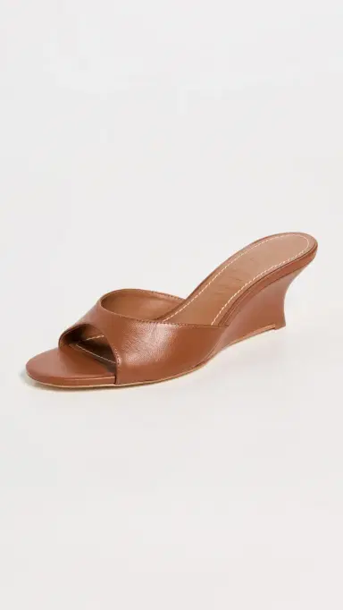 STAUD Brigitte Wedges Tabac | Thumbnail 2