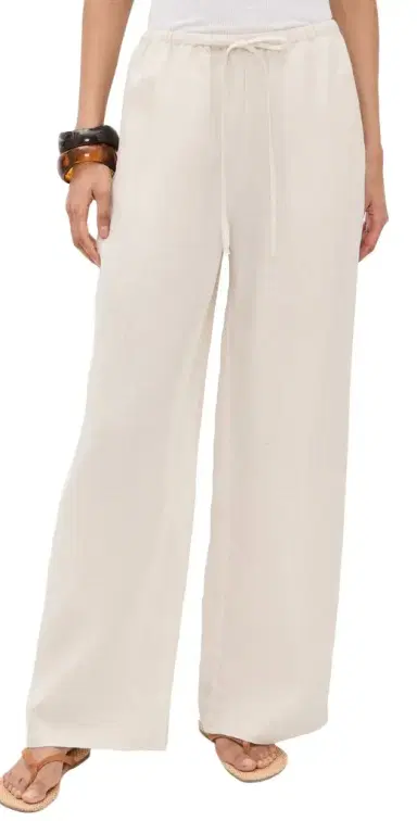 STAUD Mateo Linen Pants Natural | Thumbnail 1 STAUD Mateo Linen Pants Natural | Thumbnail 1