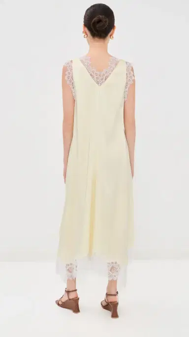 3.1 Phillip Lim V-Neck Midi Dress | Thumbnail 3 3.1 Phillip Lim V-Neck Midi Dress | Thumbnail 3