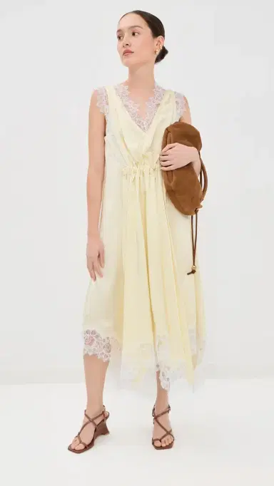3.1 Phillip Lim V-Neck Midi Dress | Thumbnail 5 3.1 Phillip Lim V-Neck Midi Dress | Thumbnail 5