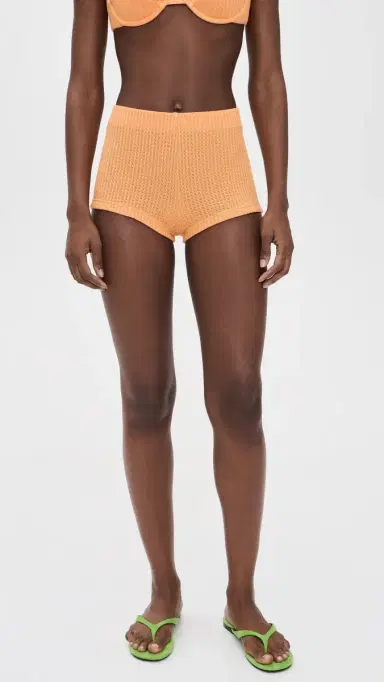 Peixoto Ciara Mini Bikini Shorts Apricot | Thumbnail 2