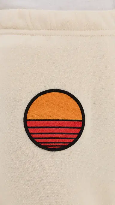Aviator Nation Sunset Patch Sweatpants Vintage White | Thumbnail 6