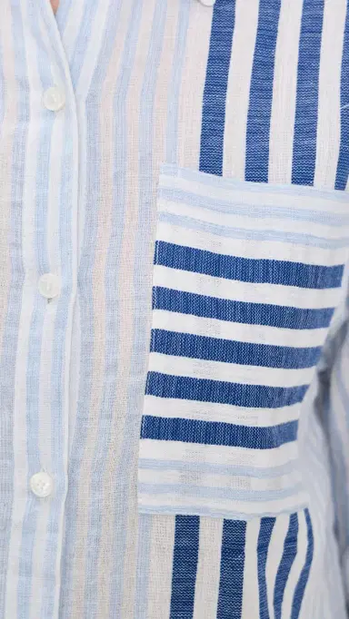 lemlem Aisha hirt hemizi Blue | Thumbnail 6 lemlem Aisha hirt hemizi Blue | Thumbnail 6
