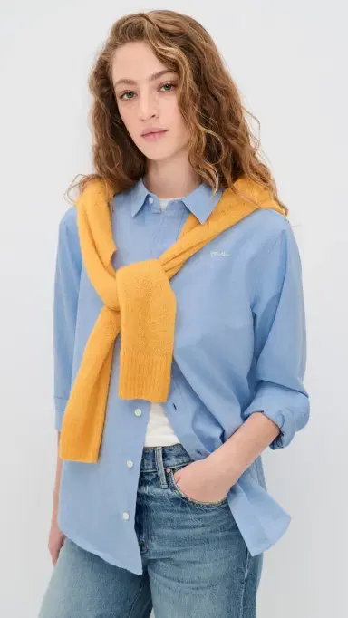 Mother The Bestie Button Down Light Blue S | Thumbnail 2 Mother The Bestie Button Down Light Blue S | Thumbnail 2
