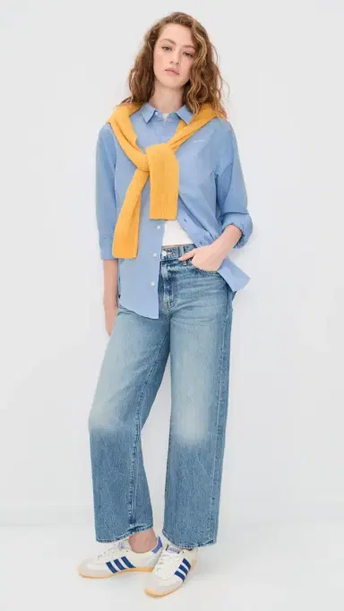 Mother The Bestie Button Down Light Blue S | Thumbnail 5 Mother The Bestie Button Down Light Blue S | Thumbnail 5