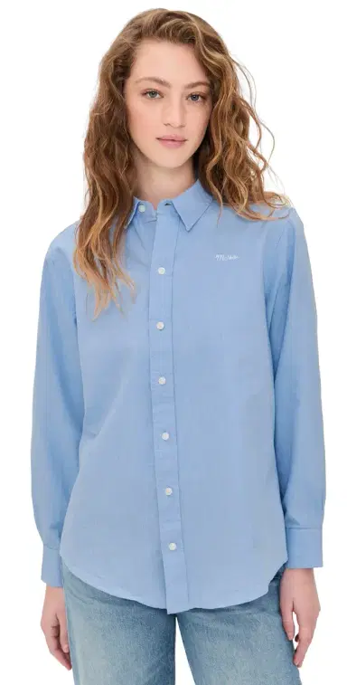 Mother The Bestie Button Down Light Blue S | Thumbnail 1 Mother The Bestie Button Down Light Blue S | Thumbnail 1