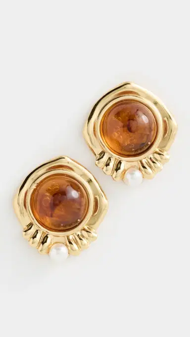 Galley Los Angeles Kristin Pearl Earrings | Thumbnail 2