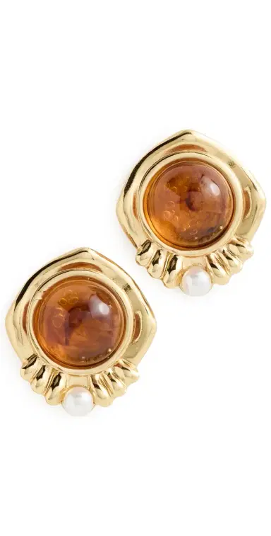 Galley Los Angeles Kristin Pearl Earrings | Thumbnail 1