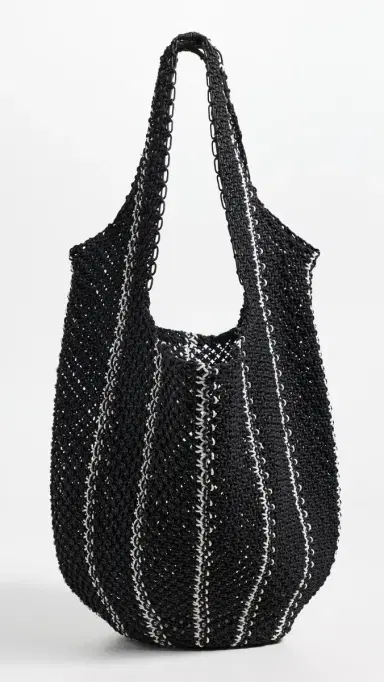 Madewell The Curved Crochet Shoulder Bag | Thumbnail 2