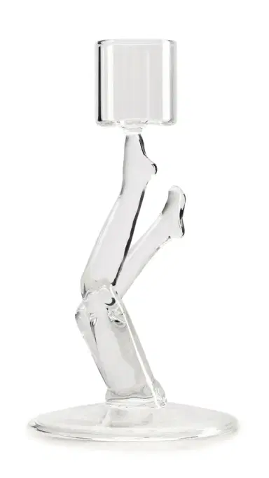 FAZEEK Tiptoe Candle Holder Clear One Size | Thumbnail 5