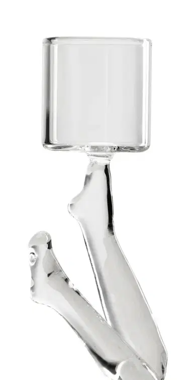 FAZEEK Tiptoe Candle Holder Clear One Size | Thumbnail 1