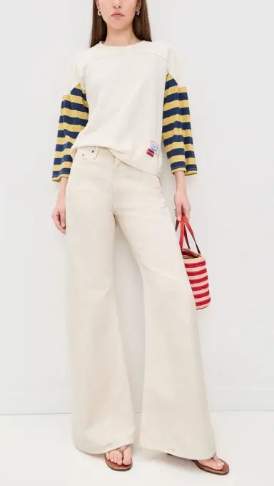 Mother The Lemon Twist Sneak Jeans | Thumbnail 5 Mother The Lemon Twist Sneak Jeans | Thumbnail 5
