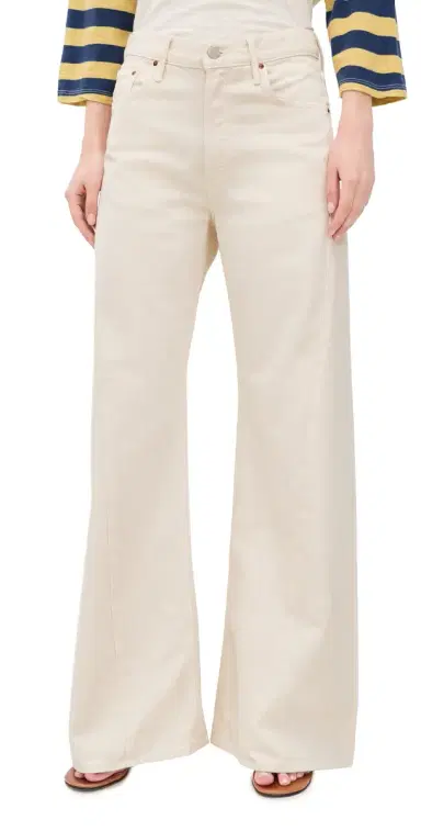Mother The Lemon Twist Sneak Jeans Natural 29 | Thumbnail 1
