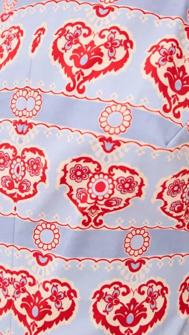 Hill House Home The Fae Dress Poppy Damask Stripe S | Thumbnail 6 Hill House Home The Fae Dress Poppy Damask Stripe S | Thumbnail 6