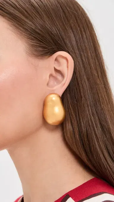 Julietta Melbo Earrings Gold One Size | Thumbnail 3