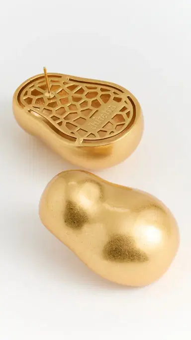 Julietta Melbo Earrings Gold One Size | Thumbnail 4