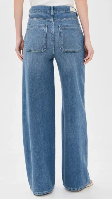 DL1961 DL Aura Hepburn High Rise Wide Leg Jeans Meadow lake 26 | Thumbnail 3 DL1961 DL Aura Hepburn High Rise Wide Leg Jeans Meadow lake 26 | Thumbnail 3