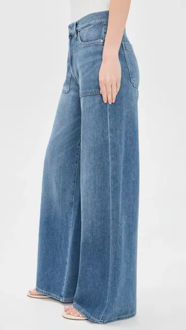 DL1961 DL Aura Hepburn High Rise Wide Leg Jeans Meadow lake 26 | Thumbnail 4 DL1961 DL Aura Hepburn High Rise Wide Leg Jeans Meadow lake 26 | Thumbnail 4
