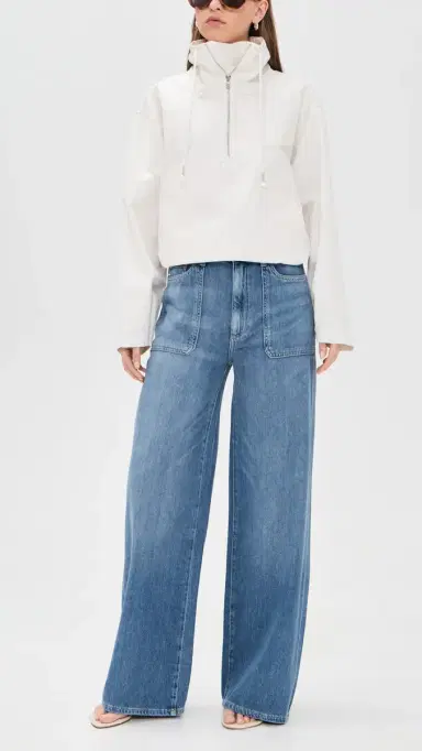 DL1961 DL Aura Hepburn High Rise Wide Leg Jeans Meadow lake 26 | Thumbnail 5 DL1961 DL Aura Hepburn High Rise Wide Leg Jeans Meadow lake 26 | Thumbnail 5